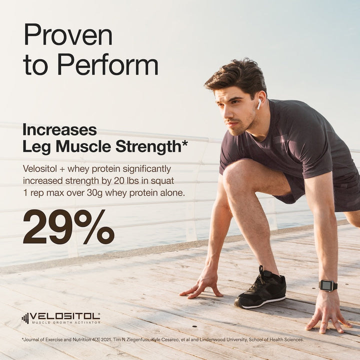 Whey protein isolate dark chocolate increase strength by 29%