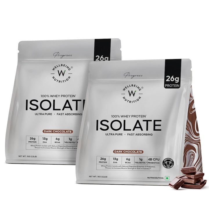 pack of 2 whey protein isolate