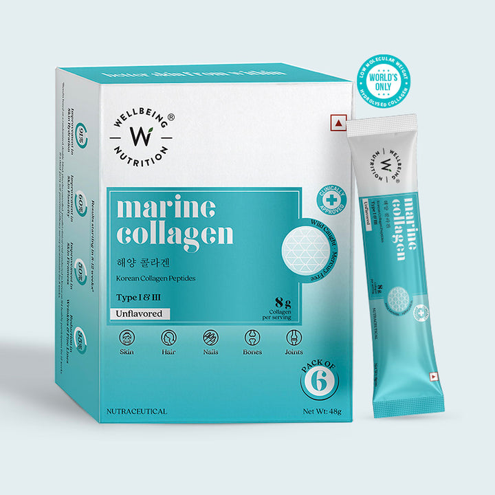 Pure Korean Marine Collagen Peptides Sachets