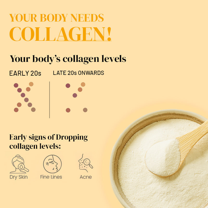 Glow Korean Marine Collagen Peptides Pinacolada Sachets