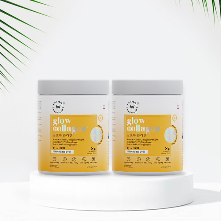 Glow Korean Marine Collagen Peptides Pinacolada