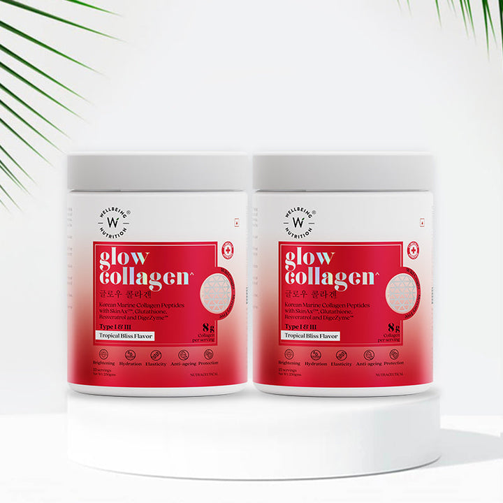 Glow Korean Marine Collagen Peptides Tropical Bliss Flavor