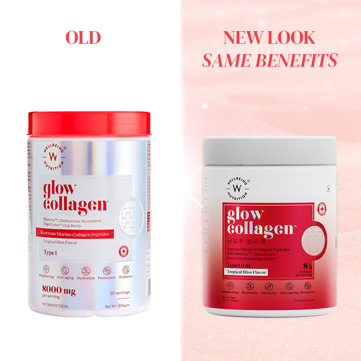 Glow Korean Marine Collagen Peptides Tropical Bliss Flavor