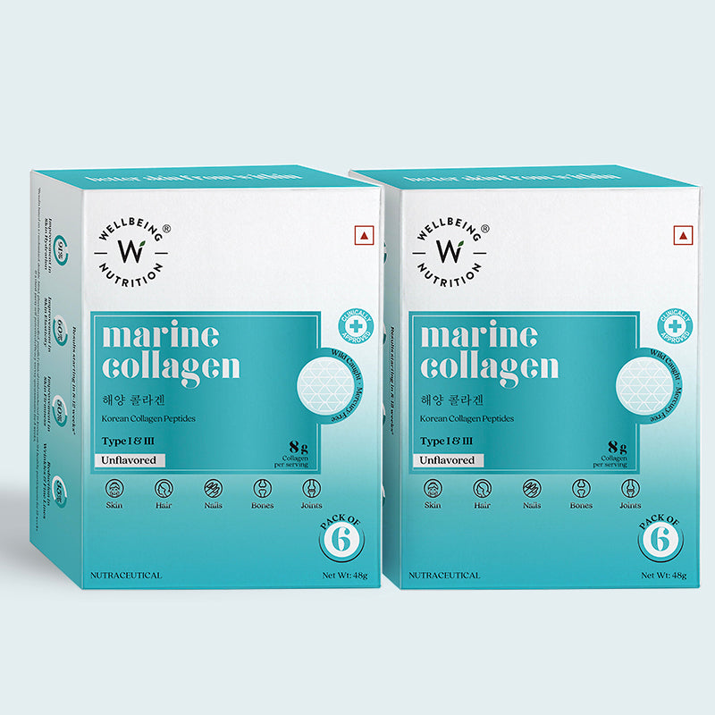 Pure Korean Marine Collagen Peptides Sachets